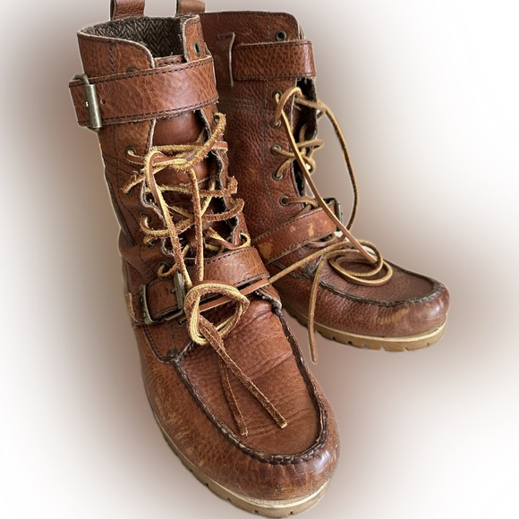 Vintage Polo Ralph Lauren Radbourne Ranger boots. Men’s size 9 - Picture 2 of 8